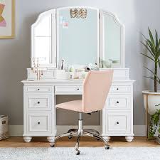 Bathroom mirrors, bathroom vanity mirrors & wall mirrors. Chelsea Smart Storage Vanity Desk Super Set Pottery Barn Teen