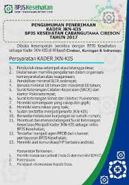 Rekrutmen lowongan kerja pendaftaran calon pegawai palang merah indonesia (pmi) tahun 2021. Lowongan Kerja Cirebon Like And Share