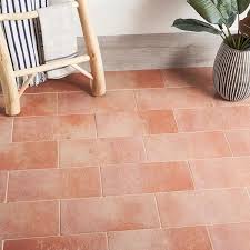 kaleo 7 08 in x 14 17 in matte porcelain terracotta look floor and wall tile 10 76 sq ft case bond tile color brick
