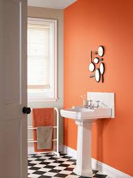 50 Cool Orange Bathroom Design Ideas