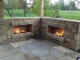 Gas Propane Fireplaces With Fireglass