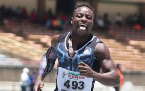 Omanyala put his best foot forward to emerge third in heat 5. Covid 19 Forces Athletes To Sprint To Nairobi For Races The Standard Sports 247tvnews