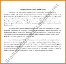 Gallery Of Ideas of Sample Personal Statement For Graduate Program With  Free Download