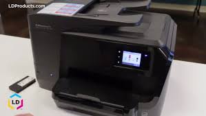 The full solution software includes everything you need to install and use your hp printer. How To Install Replace Cartridges In Your Hp Officejet 8710 Printer Printer Guides And Tips From Ld Products