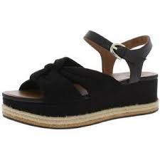 Details About Naturalizer Womens Berry Black Platform Sandals Shoes 11 Medium B M Bhfo 3064