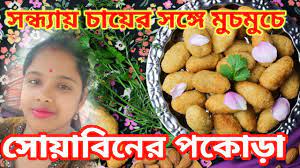 soybean pakora recipe in bengali