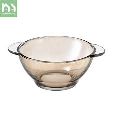Homenhome Double Eared Glass Bowl Fruit
