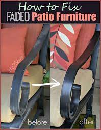 How To Fix Faded Patio Furniture With