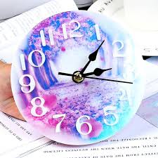 silicone mold clock jewelry resin