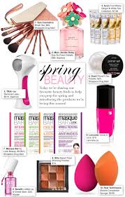 spring 2016 beauty essentials