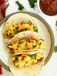 quick and easy breakfast tacos with
