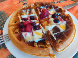 easy waffle mix no yeast required on