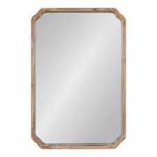 Brown Framed Decorative Wall Mirror