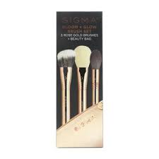 sigma beauty bloom glow brush set 3x