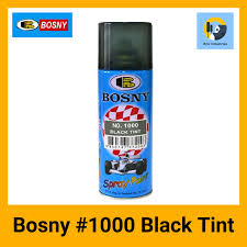 Bosny Black Tint Spray Paint No 1000