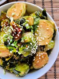 sweet chili brussels sprouts p f