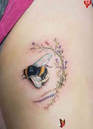 Hey i got my first tattoo and i'm kind of obsessed with it. Bumble Bee Tattoo Tattoo Designs For Women