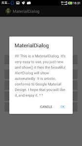 An Android Dialog Library Has Strong Extensibility And