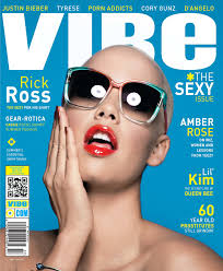 Amber Rose Covers VIBE s Sexy Issue Nah Right Nah Right