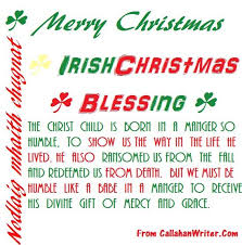 Irish Christmas Blessing Irish Sayings Irish Christmas