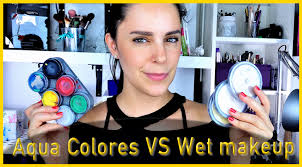aqua colors y los wet makeup