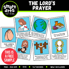 free the lords prayer clip art