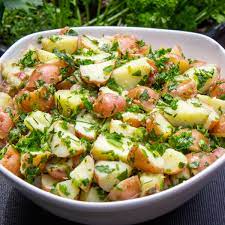 best herbed potato salad no mayo no