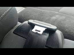 Replace The Rear Center Seat Belt