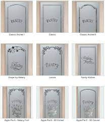 Decorative Glass Pantry Doors Or
