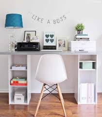 Materials and finishing used by ikea in designing each type of student desk are different. 37 Impressive Ikea Desk Hacks The Heathered Nest