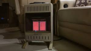 A Propane Heater Indoors In Your Rv