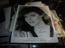 If playback doesn't begin shortly, . Shalane Mccall J Actress Dallas Charlie Wade Autograph Pubilcity Photo 543684434