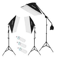 Amazon Com Excelvan 2000w Photography Studio Led Lighting Kit 20x25 Auto Pop Up Soft Softbox Lighting Kit Photo Studio Lighting Digital Photography Lighting
