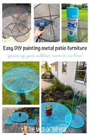 Painting Metal Patio Furniture How To