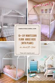 10 diy montessori floor house beds that