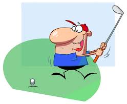 funny golf cartoons vector images