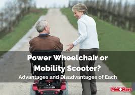 power wheelchair or mobility scooter
