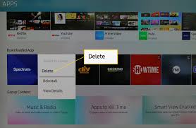 I want to delete apps on my samsung phone: How To Delete Apps On A Samsung Smart Tv