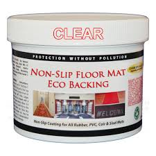 clear non slip floor mat coating is a