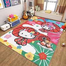 decorative mat o kitty cute carpet