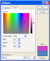 Word Articles Colours In 2003