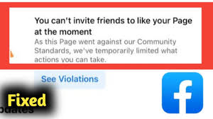 fix facebook you can t invite friends