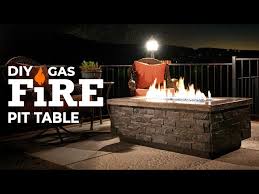 Diy Gas Fire Pit Table