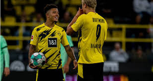 Jadon sancho is a former manchester city winger who moved to borussia dortmund in 2017. Borussia Dortmund