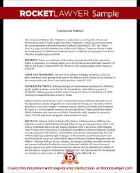 Commercial Sublease Agreement Template Spacewatch