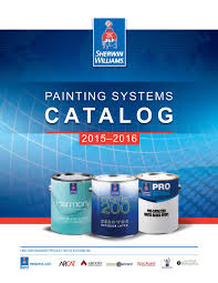 Painting Systems Catalog 2015 2016 By Sherwin Williams Issuu