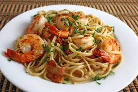 Shrimp Carbonara Recipe Food Shrimp Carbonara Cooking Recipes  gambar png
