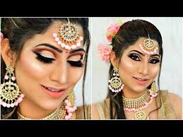 indian wedding party pink makeup step