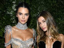 hailey bieber and kendall jenner