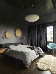 bedroom dark hardwood floors design